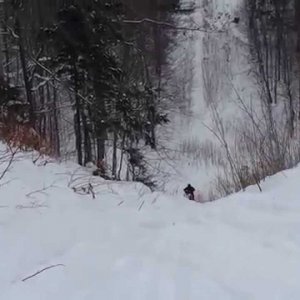 my wife just missed me going up, just caught me coming down...